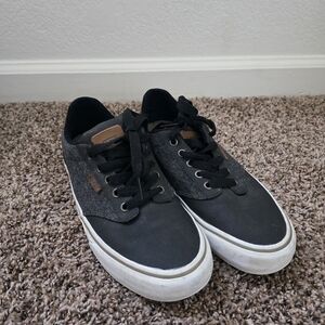 Black and Brown Casual Sneakers